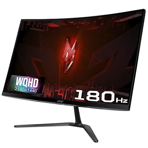 Acer ED270U S3 27 Inch WQHD 2560x1440 1500R Curved Gaming Backlit