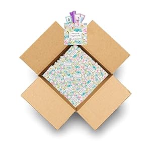 Butterfly Style Menstrual Kit All-in-One 100 Pack | Convenience on The Go | Period Kit Pack for Travelling, Tweens & Teenagers or just When You’re Out | Individually Wrapped Feminine Hygiene Product