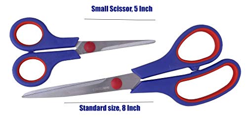 Image of Eshcon a Set of 2 Scissor (Colour and Style May Vary)