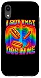 i got that dog in me shirt funny glizzy meme dog in me custodia per iphone xr