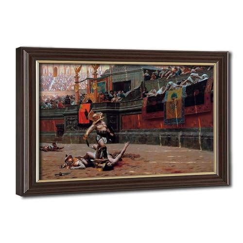 Toile tendue Pollice Verso Jean-Léon Gérôme impression artistique finition premium