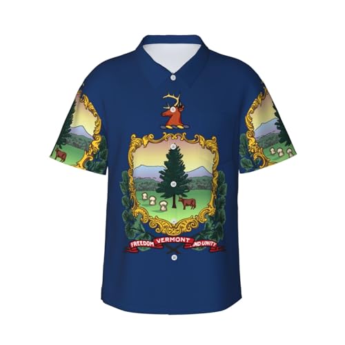 Chemise de vacances homme Vermont EdWal pour ne plus souffrir de la chaleur en été