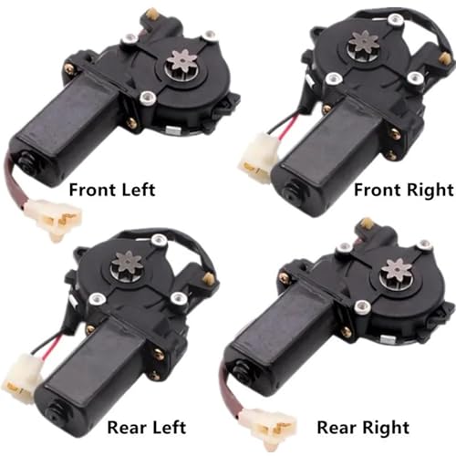 Regulador de ventanilla eléctrica con motor para coche Toyota Land Cruiser LC80 4500 1991-1995 4