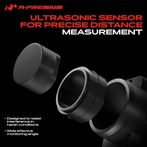 A-Premium White Parking Assist Sensor Compatible with Tesla - 1