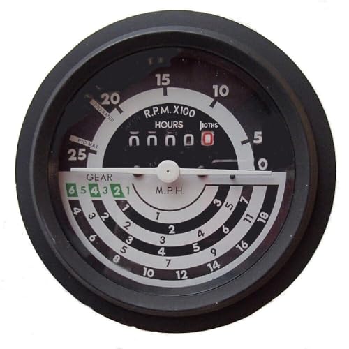 RATION for AL30805 AL19692 AL24776 RPM Tachometer Gauge Fits for John Deere 2840 3030 3130