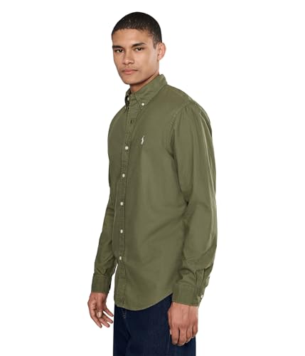 Image of POLO RALPH LAUREN Men's Classic Fit Plaid Oxford Shirt