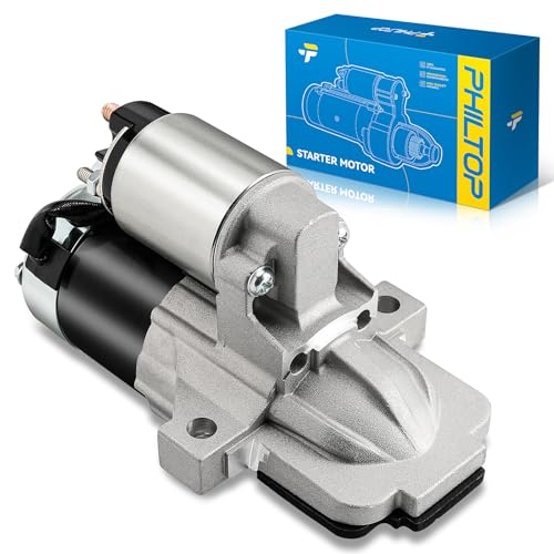 Image of PHILTOP 19227N New 1.4KW Starter Compatible with Ford 2011-2016 Focus | Starter for 2011-2016 Focus, 2012-2016 Fusion, 2013-2017 Escape, 2013-2018 Edge, 2013-2016 MKZ, 2015-2016 MKC, 13-16 Explorer