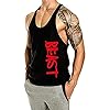 Cabeen Beast Palestra Uomo Canotta Bodybuilding Canottiera Smanicato Cotone Sport Tank Top #1