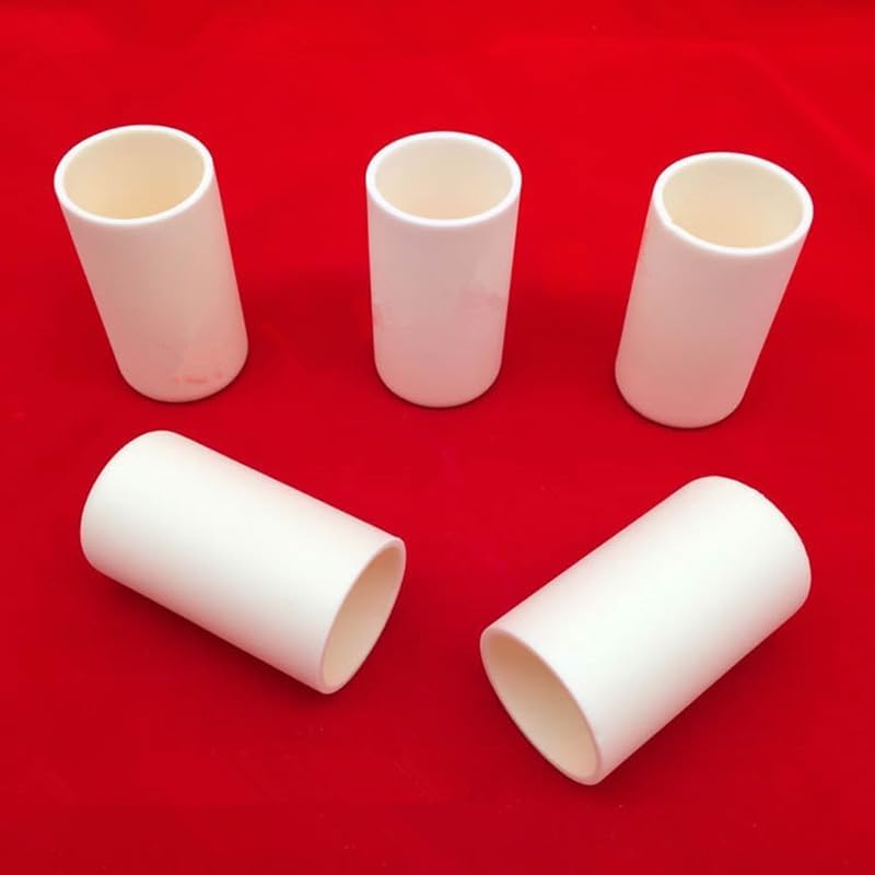 99.5% Cylindrical corundum crucible/Alumina ceramic crucible/ 60ml/40x70mm/ 50x50mm/sintered ceramic crucibl(60ml 40x70mm 1pcs)