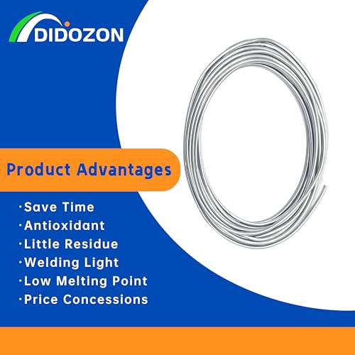 Image of Lead-Free Wire Solder, Plumbing Soldering Wire, 3.5OZ, Soild, 95 /5, Tin /antimony