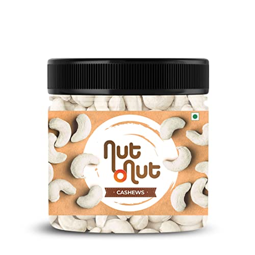 Image of Nut O Nut California Dried Almonds & Whole Cashews Combo | Dry Fruit Combo 700 gm | Cashew Almond Combo | Healthy Snacks | Premium Nuts & Dry Fruits Pack 700 g(350g x 2)- Diwali Gift Pack
