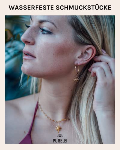 PURELEI® Orecchini Hoku (oro), Orecchini a cerchio...