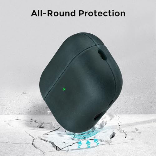 Image of for AirPods Pro 3 Case 2025, Handcrafted Crazy Horse Leather Cover | Top Grade Vintage Protective Case with Lanyard, Unique Patina, MagSafe Ready,Compatible with Apple AirPods Pro 3rd Generation