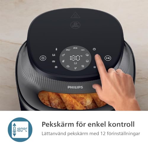 Philips Airfryer 3000 Series 4.2L - 16-i-1, Fettreducering, Lätt Rengöring