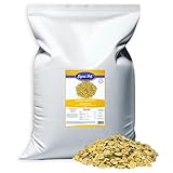 Lyra Pet® 25 kg Erbsenflocken | Reich an Proteinen, Ballaststoffen und Vitaminen | Einzelfutter für Wildvögel, Pferde & Kleinnager | Nährstoffreiches, ganzjähriges Futter | Ideal als Ergänzung