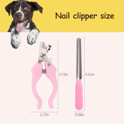 Galenecx Hundepflege Hängematte Set, Haustier Hängematte für Hunde und Katzen, Haustierpflege-Hängemattengeschirr, Hängegeschirr Nageltrimmen mit 2 S Haken, Nagelknipser und Nagelfeile