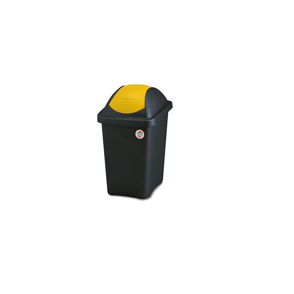 Stefanplast Basculina Multipat 30lt Nero/Giallo