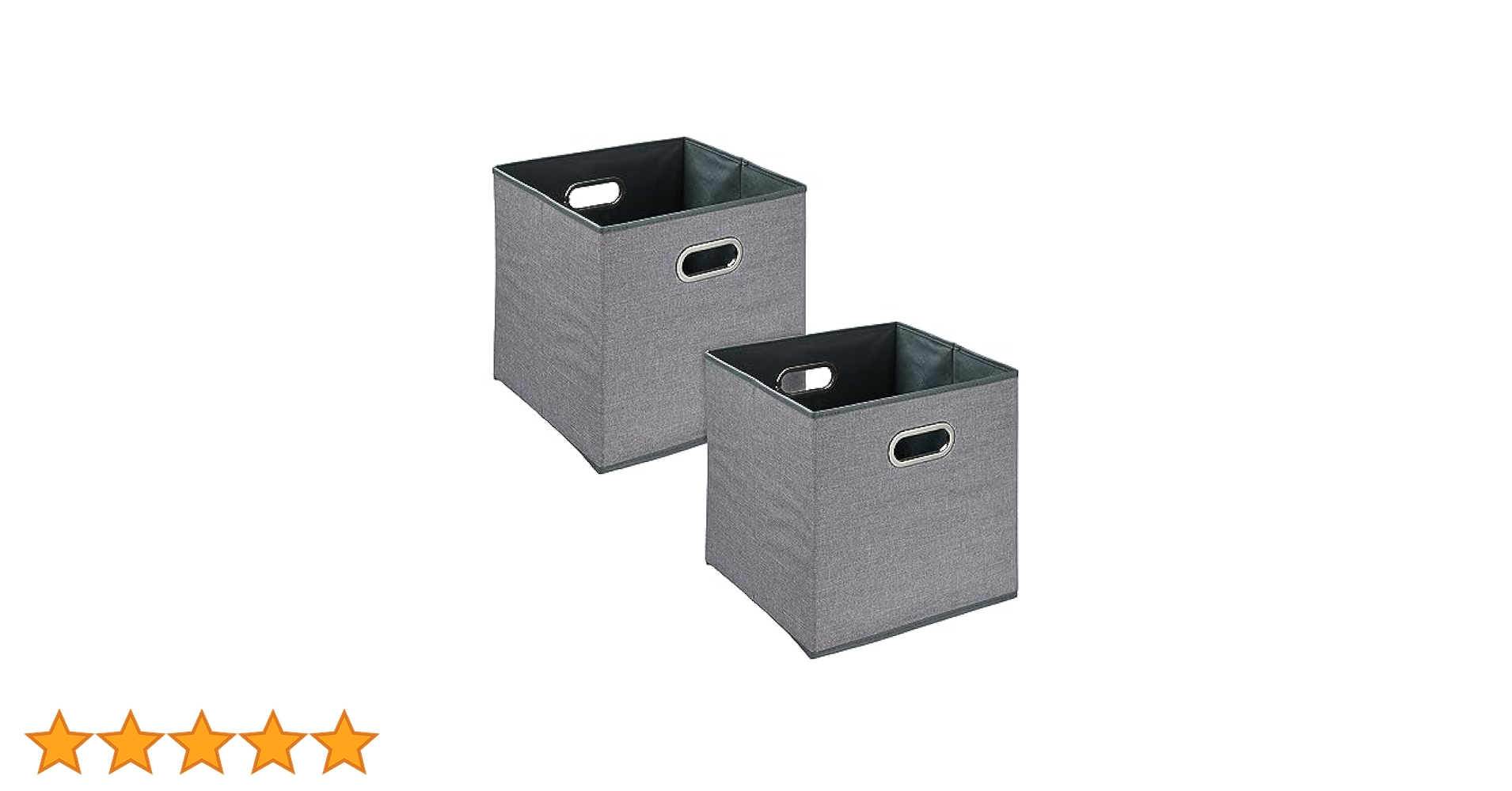 Scatole Porta Oggetti Kennoset 6547-30R - 20 Pezzi - Grigio - Polipropilene Riciclato