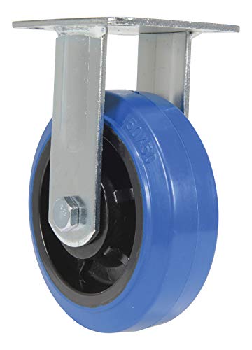 Vestil caoutchouc élastique bleu 15,2 x 5,2 cm, bandage de rechange pour roue de chariot