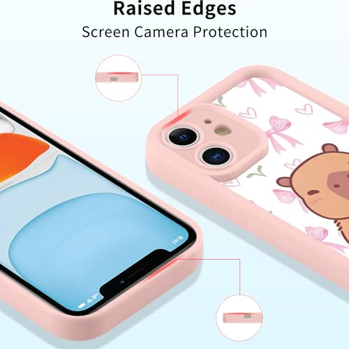 Coque antichoc Capybara iPhone 17 Pro Max protection silicone TPU