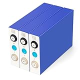 4Pcs EVE 105Ah 3.2v Grade A LiFePo4 Battery Cells，Deep Cycle LF105 100ah Prismatic Lithium Ion Iron Batteries with QR Code for Solar Energy Storage EV/ESS