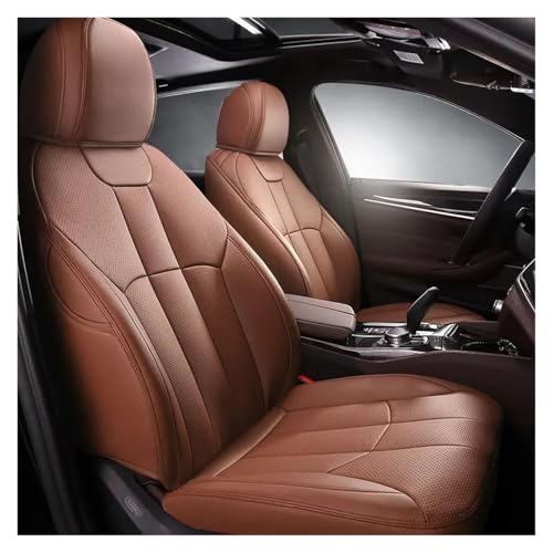 Housses de siège voiture en cuir luxe marron pour Camaro 2010-2015