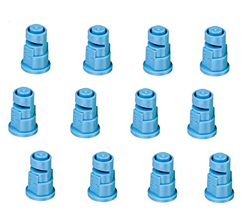 Pack of 12 - TeeJet Polymer Wide Angle Spray Tips Rated 1.0 GPM @ 40 PSI Farmer Bob's Parts TF-VP5