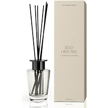 The Magic Scent Baccara Reed Diffuser for Home - Luxury Scent Diffuser with Premium Fiber Reeds for Lasting Gentle Dispersal - Natural, Toxin-Free Aroma Inspired by Baccarat Rouge