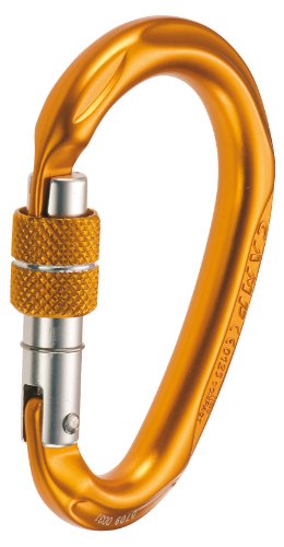Camp USA HMS Compact Lock Carabiner Orange One Size