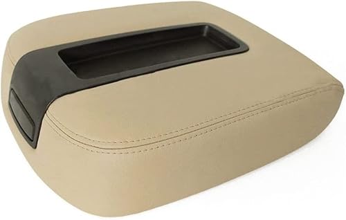 Miniatura 7 de PIT66 Cubierta para reposabrazos de tapa de consola central, compatible con Chevy Silverado GMC Sierra 2008-201407-13 Tahoe Avalanche Yukon (XL),