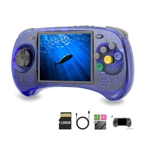 RG ARC-S Console de jogos portátil, tela IPS de 4 polegadas, sist...
