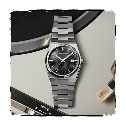 Image of AMERICANVIBER, Stainless Steel Date Display Mens Wrist Analogue Watch, Dial-Color:Multicolour, Band Color:Silver