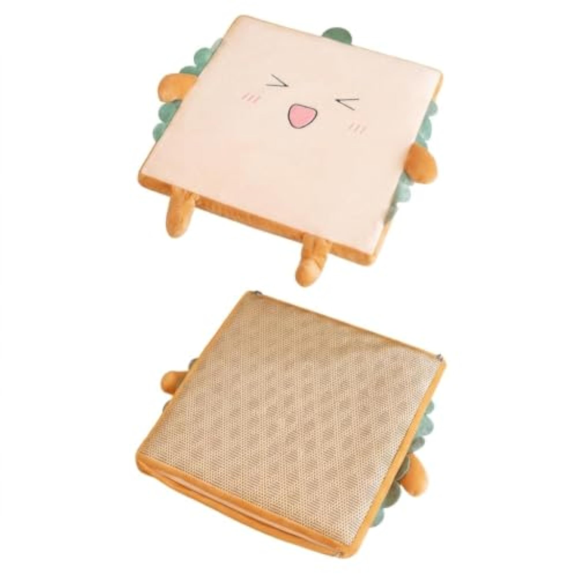 Reversible Cooling Floor Cushion, Memory Soft