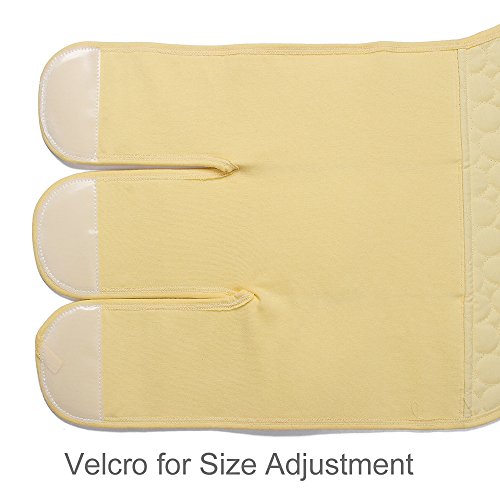 Abdominal Binder Post Partum Girdles for Women C-Section Recovery Belly Band Postpartum Tummy Wrap After Post Pregnancy Hysterectomy Belt Yellow - Thumbnail 5
