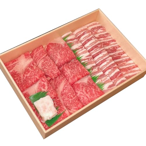 若狭牛ロースとふくいポークロース(バラ)の焼肉セット [A-108007]