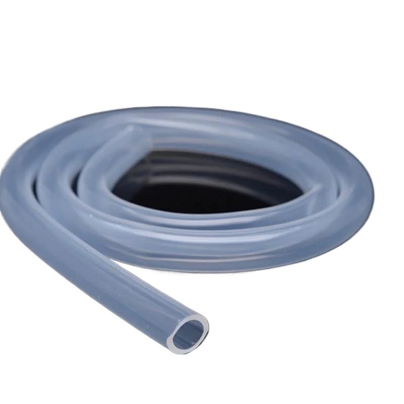 3/5/10Meters Transparent Food Grade Silicone Tube 2 4 6 8 10 12 16 20mm Flexible Garden Rubber Hose Aquarium Soft Tubing Pipe(7x10 mm,3 Meters)
