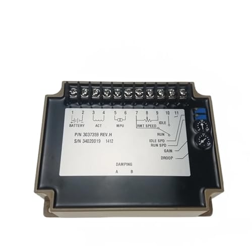 Controlador 3037359 evita apagones regulando motor generador