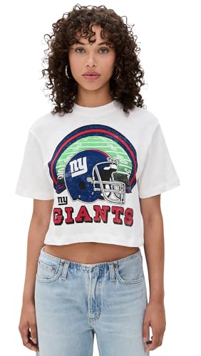 Junk Food Women's Giants Game Time MN Crop Tee