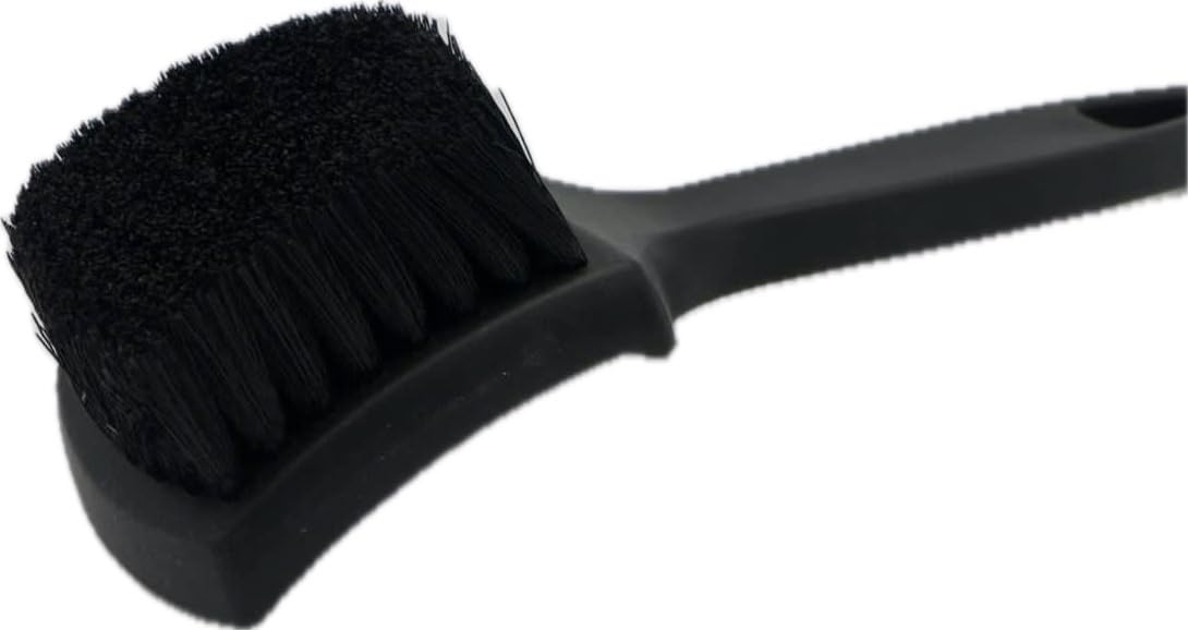 Otto Guys Heavy Duty Tire Brush - Durable Bristles, Ergonomic Handle, Versatile for Tires, Wheels, Mats, Ideal for Cars, Trucks, SUVs, RVs, Home, and More