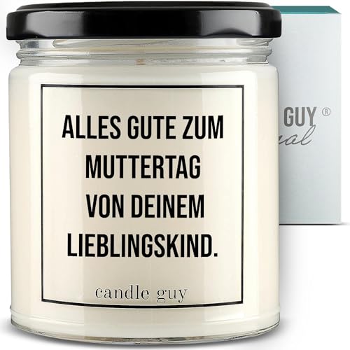 candle guy Duftkerze im Glas [Brennzeit 70h] - Duft-Kerze handgemacht mit Spruch | Freches Geschenk für Frauen Freundin Geburtstag | 100% Sojawachs schöne natürliche Düfte mit ätherischem Öl