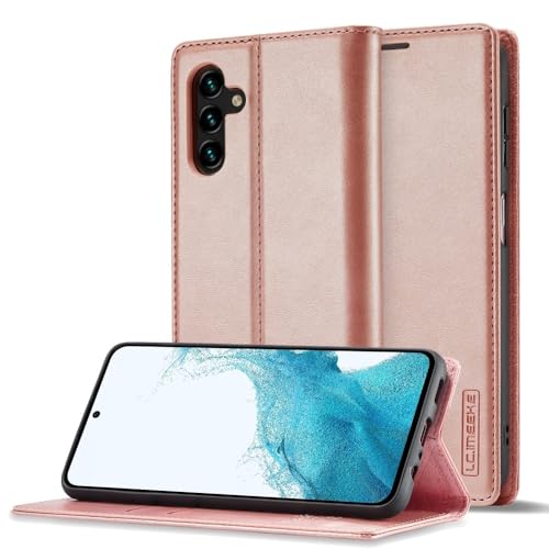 Étui portefeuille Samsung Galaxy A52 5G / A52S 5G clapet cuir rétro