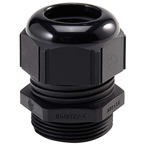 SKINTOP S2134 3/4 NPT, 13-18MM, BLK; THREAD SIZE - IMPERIAL:3/4 NPT; THREAD SIZE - METRIC:-; CABLE DIAMETER MIN:13MM; CABLE DIAMETER MAX:18MM; CABLE GLAND MATERIAL:NYLON (POLYAMIDE); GLAND COLOUR:BLAC