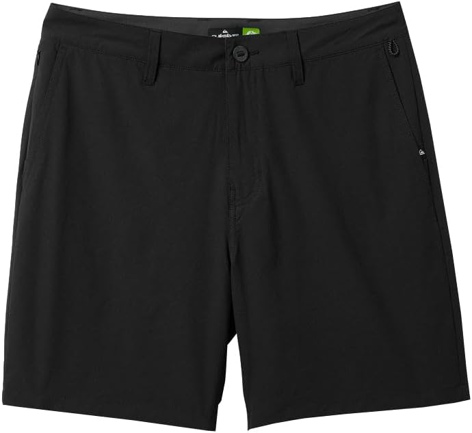 Amphibian Hybrid Shorts - 19" Union Transit in Black by Quiksilver