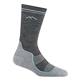 Darn Tough Vermont Light Hiker Boot Socks for Women - Lightweight Merino Wool Women Hiking Socks - Slate, L