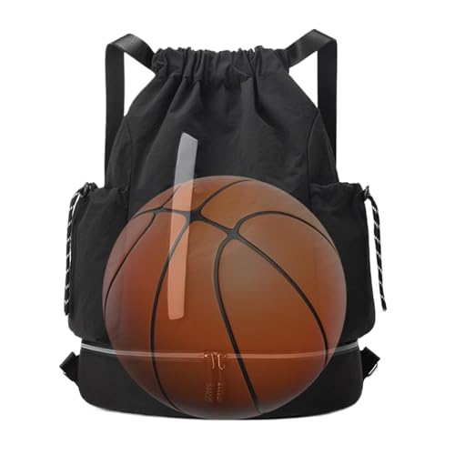Sac de voyage avec cordon grand sac à dos de gym étanche et léger