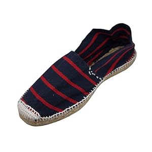 Alpargatus – Espadrillas piatte a righe, uomo