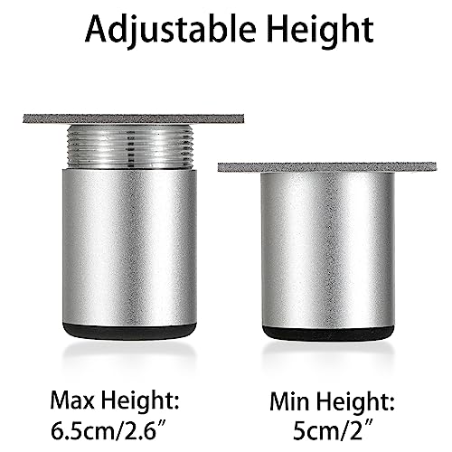 Sumnacon ULSMC01101 4Pcs Aluminium Alloy Furniture Legs thumb #2