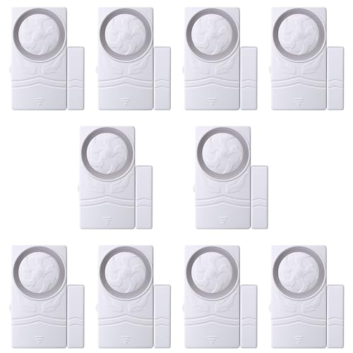 HAPYTHDA 19R-10 Système d'alarme de porte avec alarme de fenêtre et de porte extérieure Protection anti-effraction 108 dB