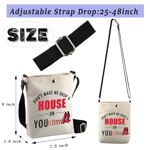 BDPWSS Don't Make Me Drop a House On You Wizard Fans Crossbody Bags for Women Friend2