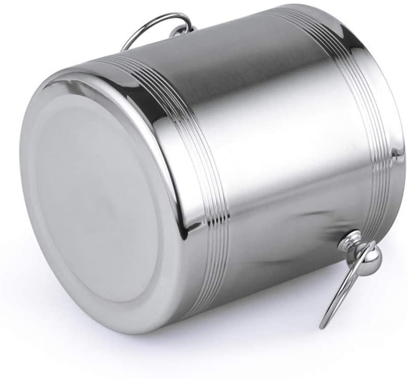 SturdyDouble Dik roestvrij staal ijsemmer Champagne Bucket Ijsemmer Wine Bar Bar Room Wine IJsemmers - Image 8